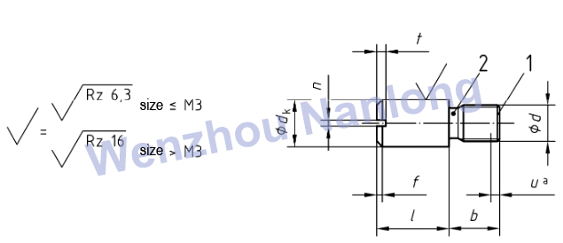 DIN 927 - Slotted Shoulder Screws